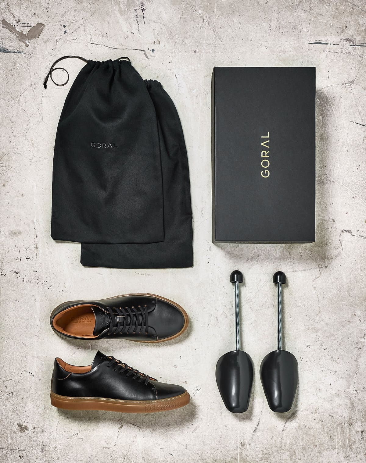 Product photo from Goral: Shoes and boots made in their own Sheffield factory, built to be resoled and rebuilt by Goral