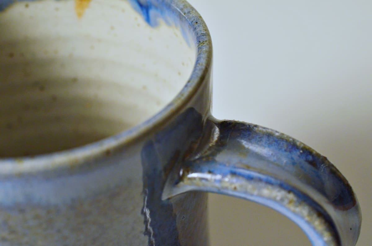 Product photo from Pottery Conway: Wood-fired mugs, jugs, bowls, vases